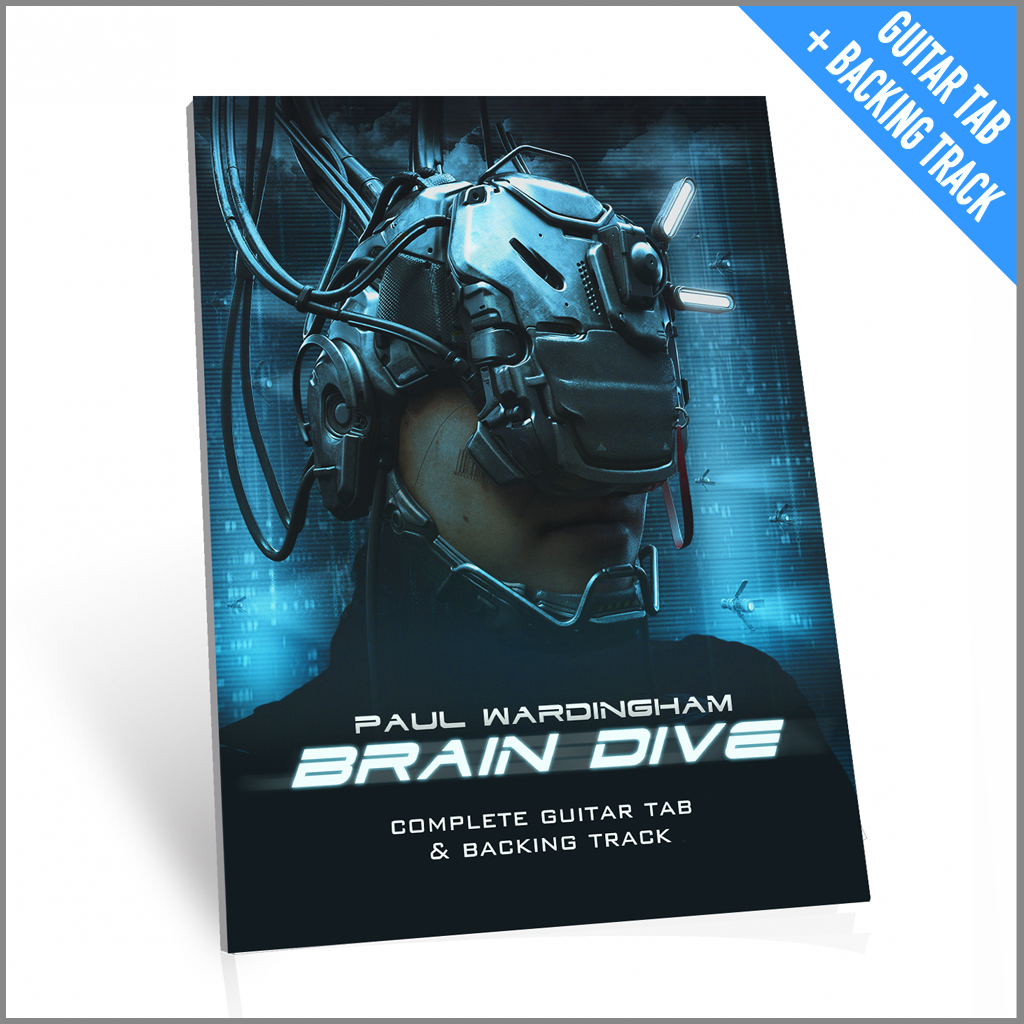 Guitar Tab - Brain Dive (with Backing Track)