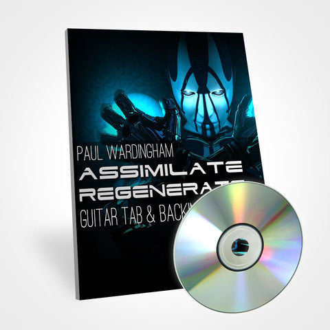 Guitar Tab - Assimilate Regenerate (with Backing Track)