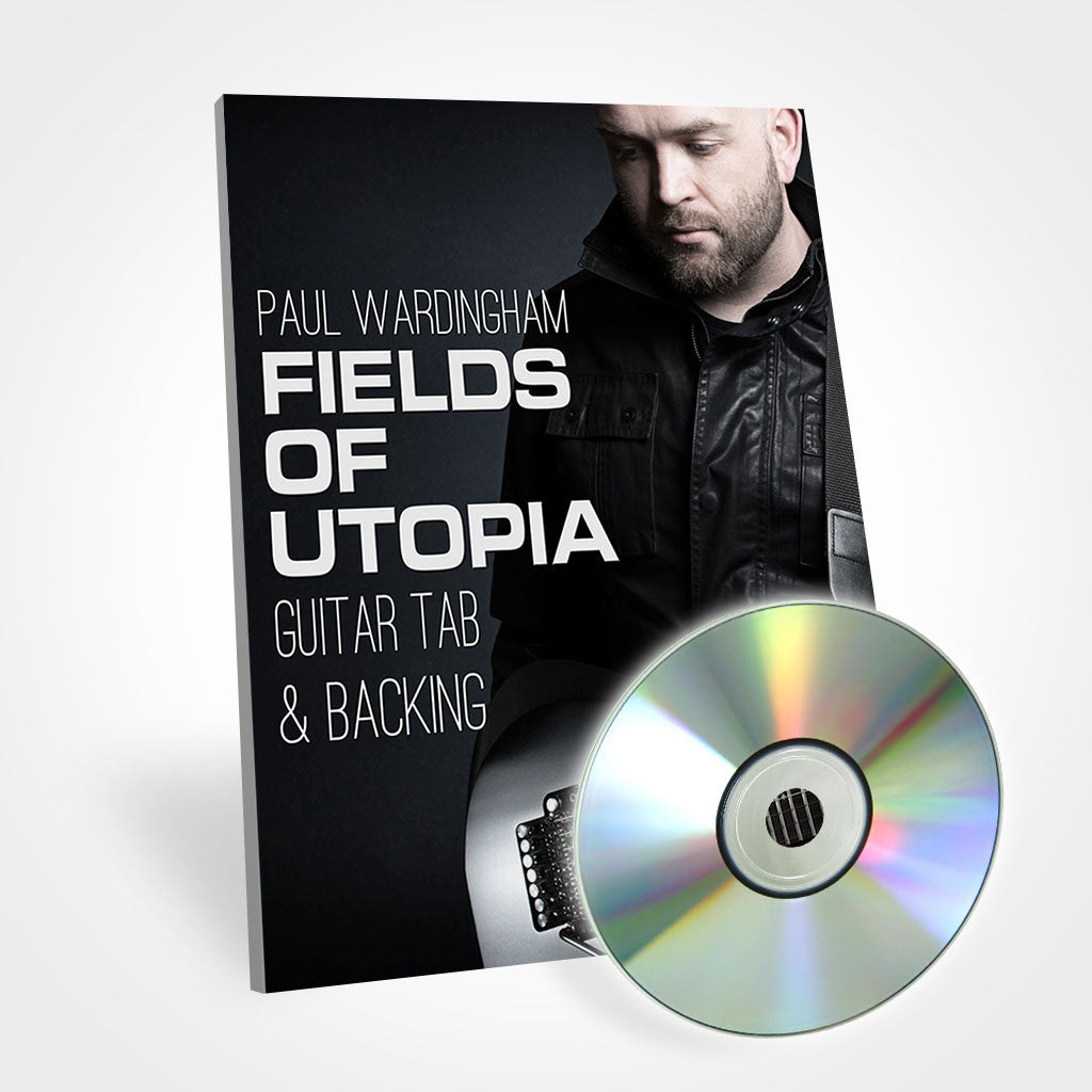 Guitar Tab - Fields of Utopia (with Backing Track)
